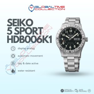 Seiko 5 Sports Field Series HDB006K1 Automatic Compass Bezel 100 Original