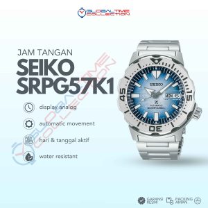 Seiko Prospex SRPG57K1 Save The Ocean Penguin Monster Automatic Stainless Steel Strap Special Edition