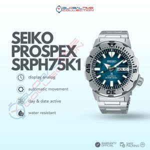 Seiko Seiko Prospex SRPH75K1 Monster Save The Ocean Automatic Divers 200M Stainless Steel SPECIAL EDITION
