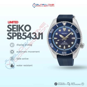 Seiko Prospex SPB543J1 Sumo 2025 Asia-Pacific Blue Fire Crater Blue Silicone Strap Limited Edition